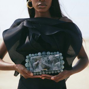 Cult Gaia Eons Clutch - Seaspray